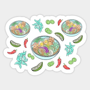 Ramen Time Sticker